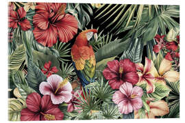 Acrylglasbild Tropische Träume vergangener Zeiten - Andrea Haase