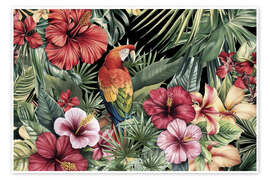 Poster Tropische Träume vergangener Zeiten - Andrea Haase