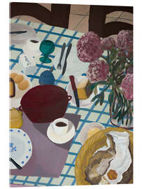 Acrylglasbild Frühstück bei Helma