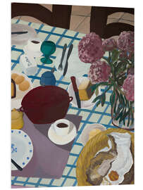 Hartschaumbild Frühstück bei Helma