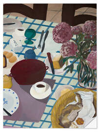 Wandsticker Frühstück bei Helma