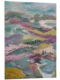 Hartschaumbild Landschaft II