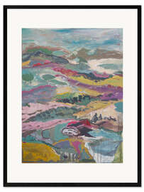 Gerahmter Kunstdruck Landschaft II