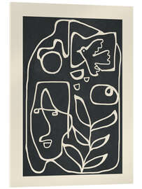 Acrylglasbild Paläolithische abstrakte Kunst - Branka Kodžoman