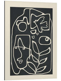 Alubild Paläolithische abstrakte Kunst - Branka Kodžoman