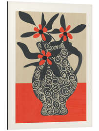 Alubild Moderne Blüte