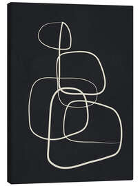 Leinwandbild Abstrakte Linien