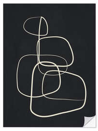 Wandsticker Abstrakte Linien