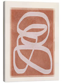 Leinwandbild Abstrakter Fluss