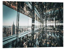 Acrylglasbild Aussicht auf das Empire State Building