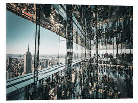 Hartschaumbild Aussicht auf das Empire State Building