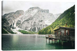 Leinwandbild Pragser Wildsee