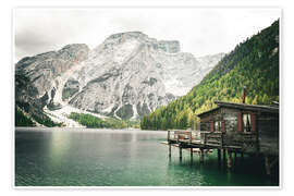 Wandbild Pragser Wildsee - Flo Klein