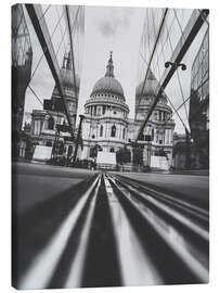 Leinwandbild Der etwas andere Blick auf die St. Pauls