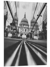 Hartschaumbild Der etwas andere Blick auf die St. Pauls