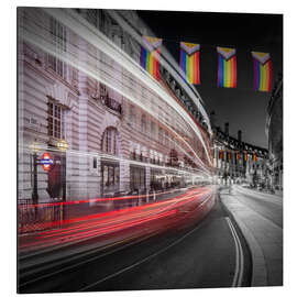 Aluminium print London Regent Street in Focus - Melanie Viola