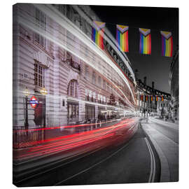 Leinwandbild London Regent Street im Fokus - Melanie Viola
