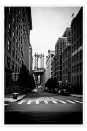 Wandbild Dumbo Bridge - Flo Klein