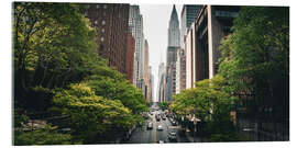 Acrylglasbild In den Straßen von New York I