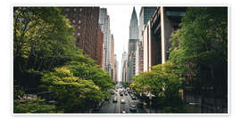 Poster In den Straßen von New York I