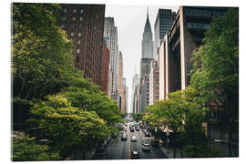 Acrylglasbild In den Straßen von New York II - Flo Klein