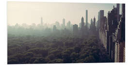 Hartschaumbild Aussicht auf den Central Park