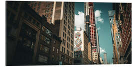 Acrylglasbild In den Straßen von New York III