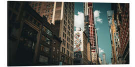 Alubild In den Straßen von New York III
