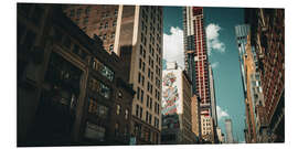 Hartschaumbild In den Straßen von New York III
