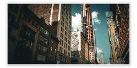 Poster In den Straßen von New York III
