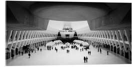 Acrylglasbild Im inneren des Oculus in New York II - Flo Klein