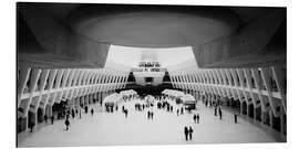 Alubild Im inneren des Oculus in New York II - Flo Klein