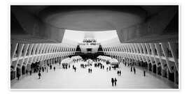 Wandbild Im inneren des Oculus in New York II - Flo Klein