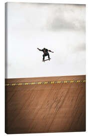 Leinwandbild Skateboardfliegen - Flo Klein