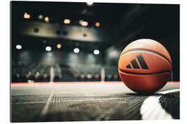 Gallery Print Vor dem Basketballspiel