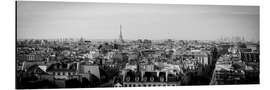 Alubild Die Dächer von Paris - Flo Klein