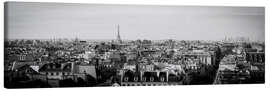 Leinwandbild Die Dächer von Paris - Flo Klein