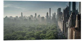 Acrylglasbild Aussicht auf den Central Park aus dem 20. Stock II