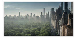 Wandbild Aussicht auf den Central Park aus dem 20. Stock II - Flo Klein