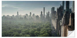 Wandsticker Aussicht auf den Central Park aus dem 20. Stock II