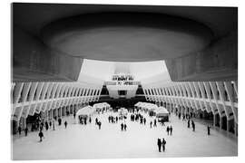 Acrylglasbild Im inneren des Oculus in New York I - Flo Klein