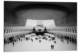 Alubild Im inneren des Oculus in New York I - Flo Klein
