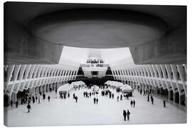 Leinwandbild Im inneren des Oculus in New York I - Flo Klein