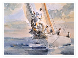 Wandbild Törn im Abendlicht - Matthias Kriesel