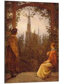 Alubild Gartenlaube, 1818 - Caspar David Friedrich