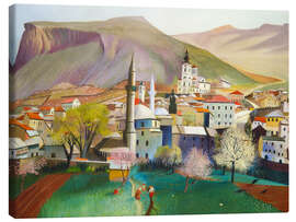 Leinwandbild Frühlingsbeginn in Mostar, 1903 - Tivador Csontvary Kosztka