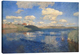 Leinwandbild Sommerwolken über dem See, 1900 - Isaak Iljitsch Lewitan