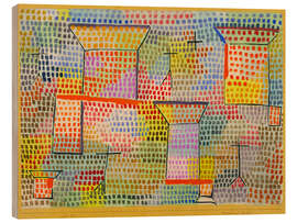 Holzbild Kreuze und Säulen, 1931 - Paul Klee