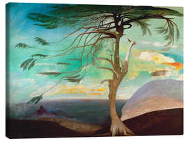 Lerretsbilde The Lonely Cedar, 1907 - Tivador Csontvary Kosztka