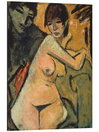 Alubild Liebespaar, 1920 - Otto Mueller